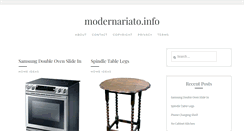 Desktop Screenshot of modernariato.info